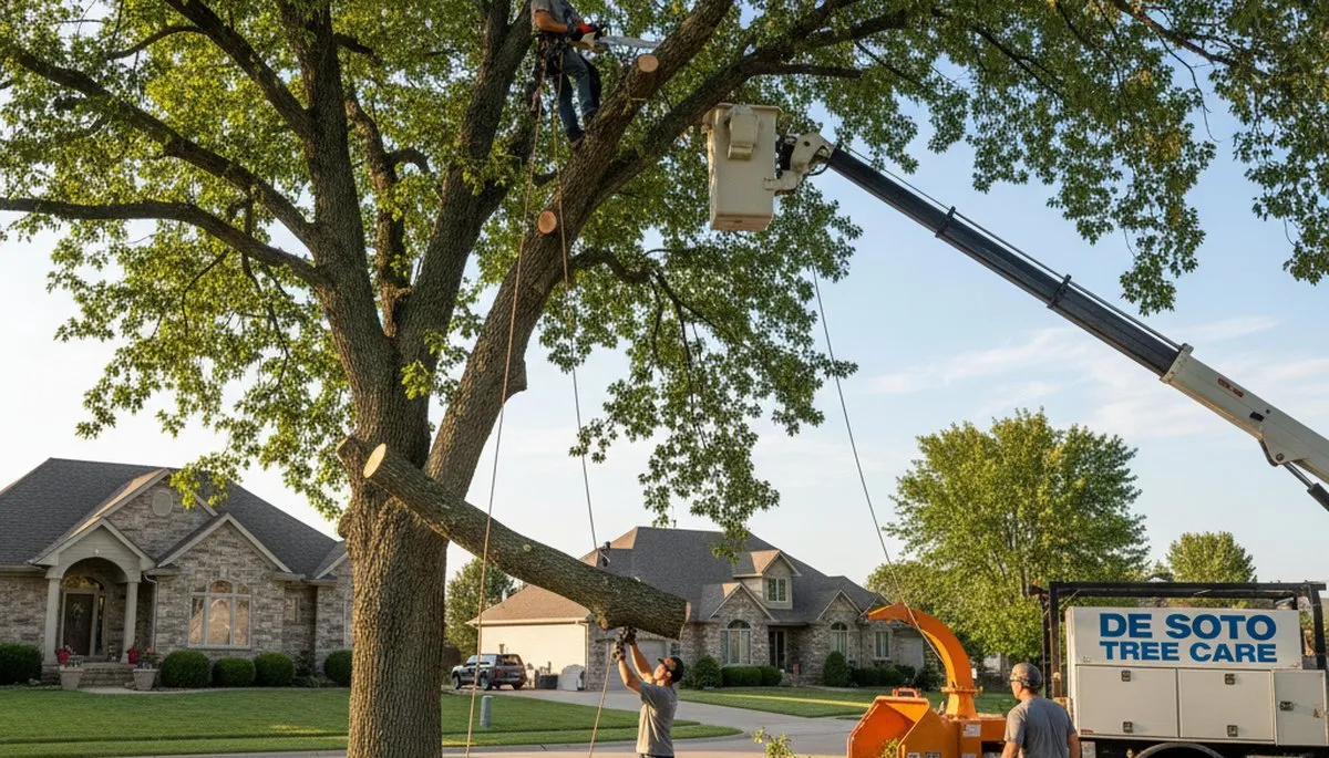 Professional tree removal service by certified arborists in Olathe, KS